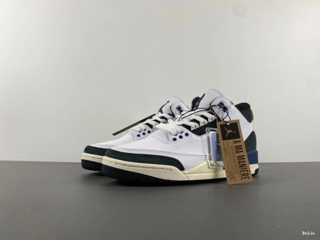 Bmlin Shoes Ma A Jordan Diffused 3 HV8571-100 SP Blue Air Maniere x OG 0811